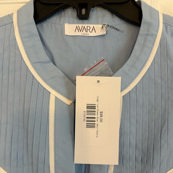 Avara Light Blue Dress - L & NWT - Picture 6 of 8